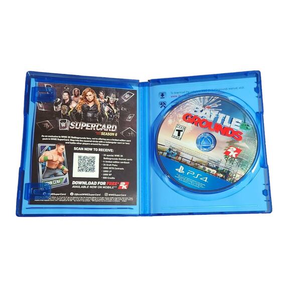 WWE 2K Battle Grounds CIB (Sony PlayStation 4, 2020) Pre-owned - Picture 3 of 4